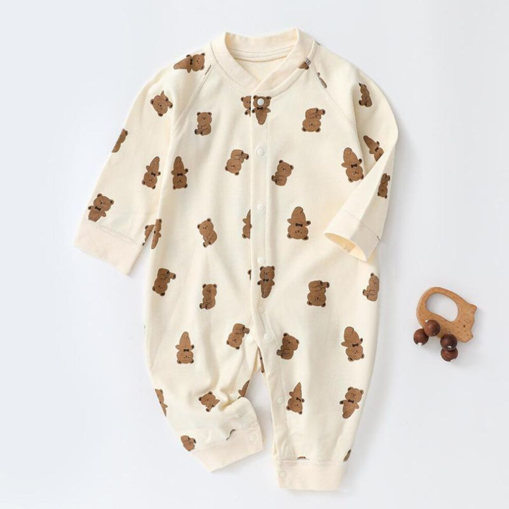 (as the picture, 59) Cotton Baby Jumpsuit Bunny Bear Newborn Romper For Boys Girls Clothes Korean Infant Onesie Toddler Outfit Kids One-piece 0-18m