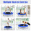 Goplus Mini Trampoline Set Foldable Fitness Exercise Bouncer 2