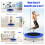 Goplus Mini Trampoline Set Foldable Fitness Exercise Bouncer 10