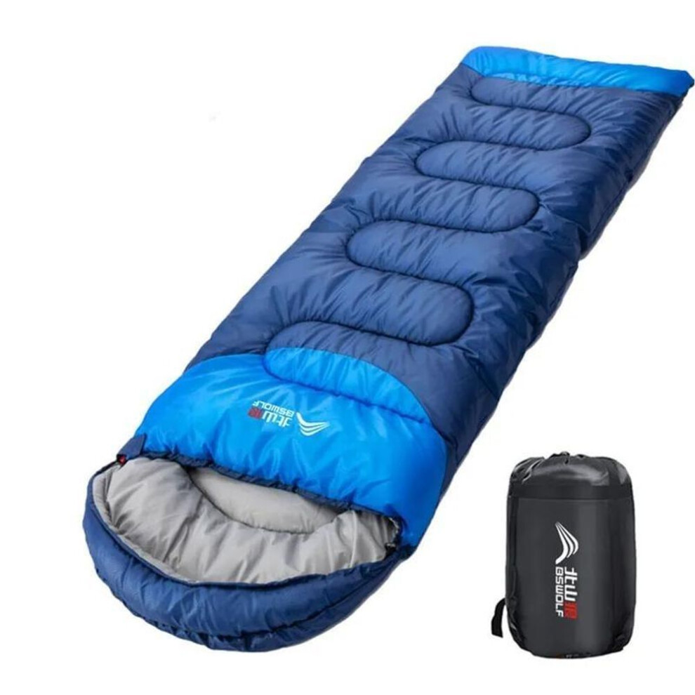 (as the picture, 1.6KG) Camping Sleeping Bag Ultralight Waterproof  4 Season Warm Envelope Backpacking Sleeping Bags For Outdoor Traveling Hiking