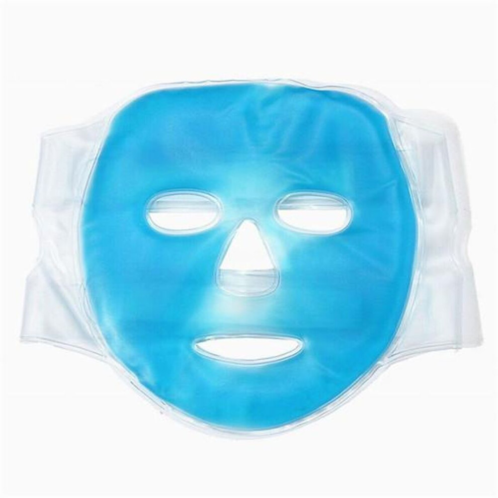 Ice Gel Face Mask Hot Cold Therapy Reusable Full Face Mask For Migraine Fatigue Relief Cooling Face Mask Face Care Tools