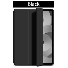 (black, Tab S7 Plus 12.4in) Tablet Leather Case for Samsung Galaxy Tab 12.4 S7 FE S7 S8 S9FE Plus S6 Lite A7 A8 Flip Case Silicone Soft Shockproof Protective Cover