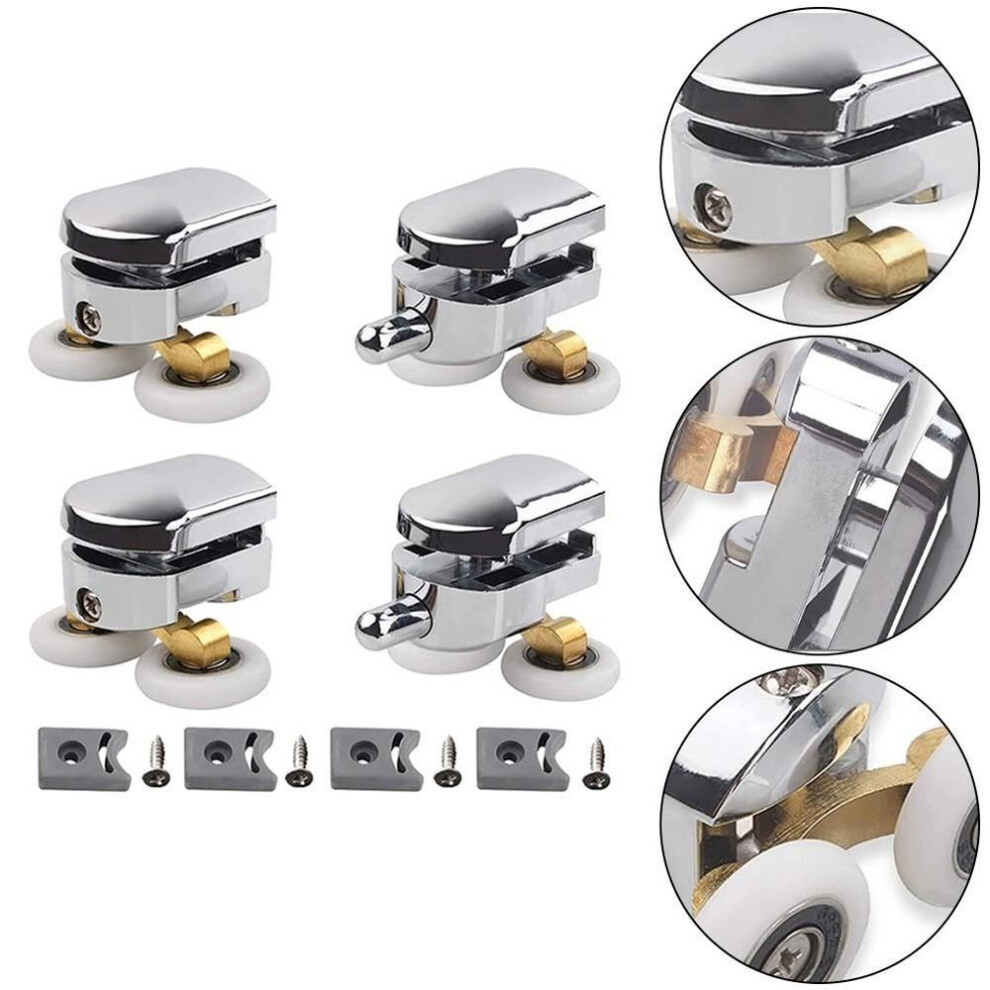 Shower Doors Rollers Stainless Steel Runners Wheels Shower Cabins