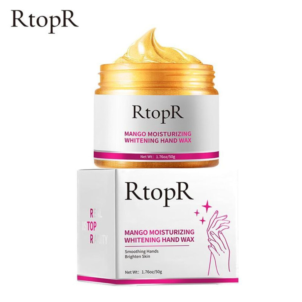 (1pcs) Rtopr Mango Moisturizing Hand Wax Whitening Skin Hand Mask Repair Exfoliating Calluses Film Anti-aging Hand Skin Treatment Cream
