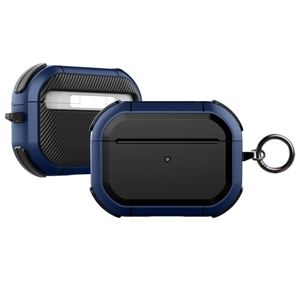 (blue, for AirPods Pro 2) KEYSION Shockproof Case for Apple AirPods Pro 2 1 Soft Silicone With Metal Hook Bluetooth Earphone Cover for AirPods 3 2 1-image-OPC-PFYSCZW-NEW