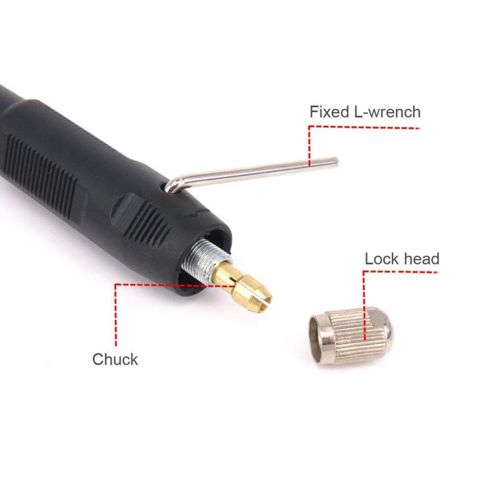 Universal Flexible Flex Shaft With Keyless Chuck 105cm 1/8" Connector Fitsl Grinder Attachment