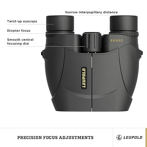 Leupold BX-1 Rogue Binoculars, 8x25mm (59220) 2
