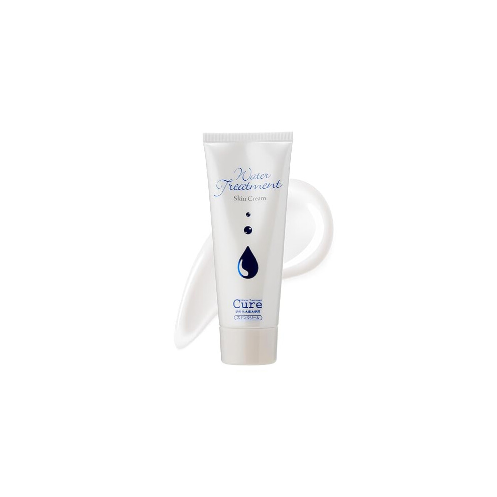 Cure by Toyo | Water Treatment Oil-Free Moisturizer | Face Cream and Body Lotion | Non-Greasy | Sensitive & Dry Skin | 3.5 Ounce