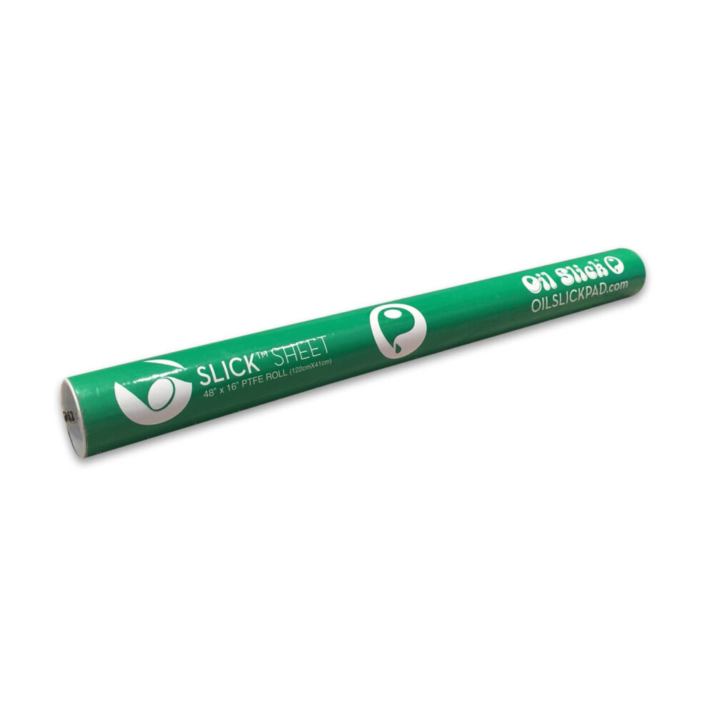 Oil Slick Sheet Labratory Grade PTFE Roll Solvent Resistant Alternative to Parchment Paper, 48x16