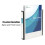 1" STAPLES Better View Binder with D-Rings, White 3