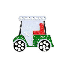 Navika Golf Cart Swarovski Crystal Ball Marker with Hat Clip