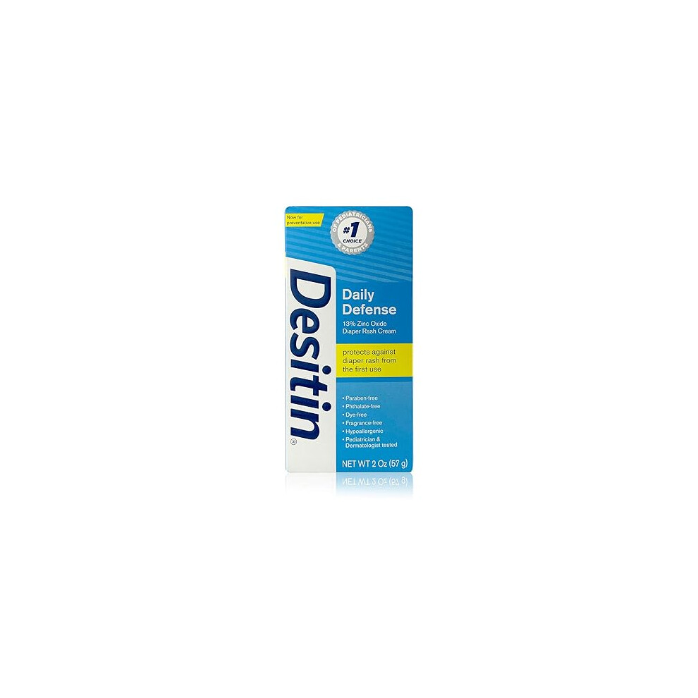 Desitin Rapid Relief Diaper Rash Cream, 2 Ounce Tube