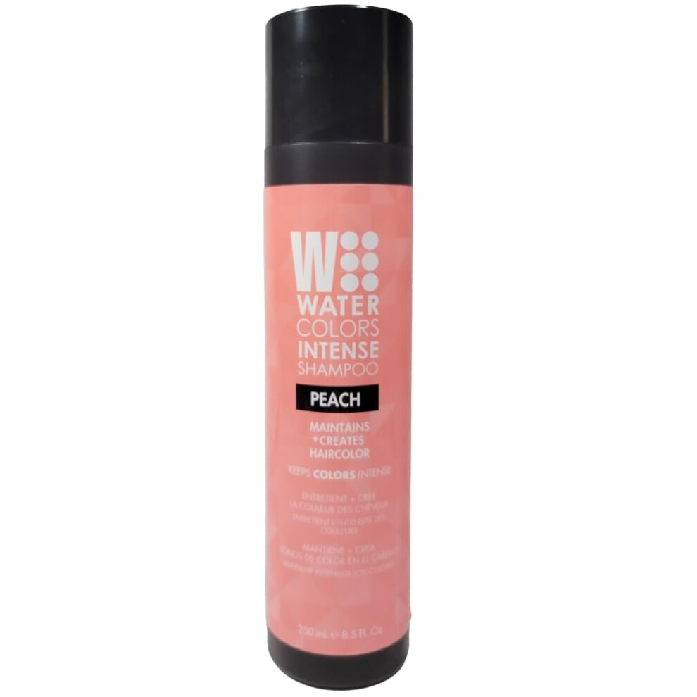 Watercolors Intense Color Depositing Sulfate  Paraben Free Shampoo  Maintains  Enhances Haircolor  Peach 85 oz