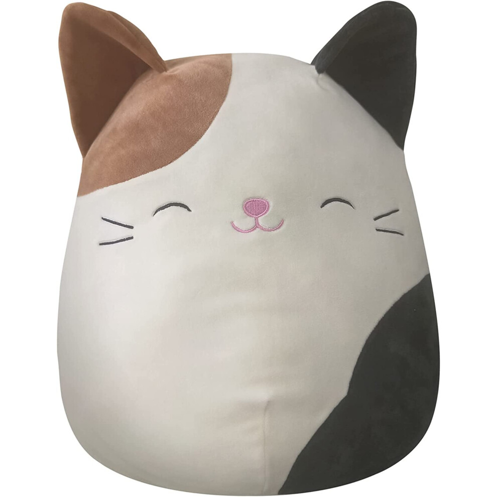 Squishmallows 14-Inch Brown & Black Calico Cat Plush - Add Cam to Your Squad, Ultrasoft Official Kelly Toy SQK2791