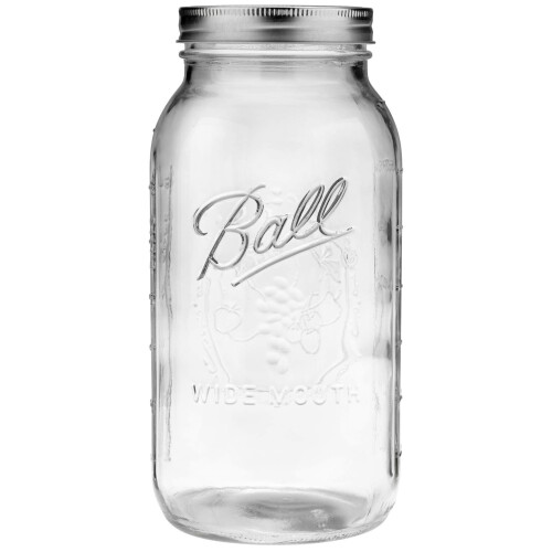 Kula 1 64oz bred mun Half Gallon Mason Jar