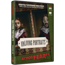 AtmosFX UnLiving Portraits DVD pro Halloween projekce dekorací
