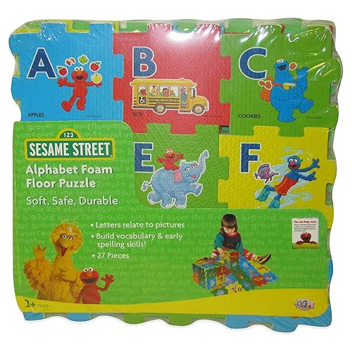 Sesame Street Πάζλ Δαπέδου Αλφαβήτου Sesame Street