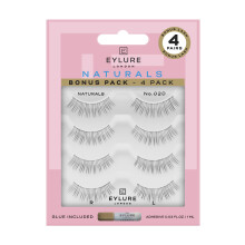 Eylure Naturals No020 Reusable Eyelashes Adhesive Included Black 4