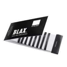 Blax Elastice de păr fără agățare 4 mm - Negru, 8 buc. | Blânde cu părul, fixare sigură