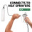 Wagner Spraytech 2412851 Wagner HEA Inner-Feed Airless Sprayer Roller Attachment, Silver 2