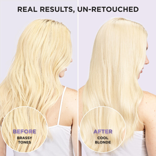 L’Oréal Paris L'Oreal Paris EverPure Sulfatfreies Lila Shampoo und Conditioner Set für Blond, Gebleicht, Silbern oder Braun 1