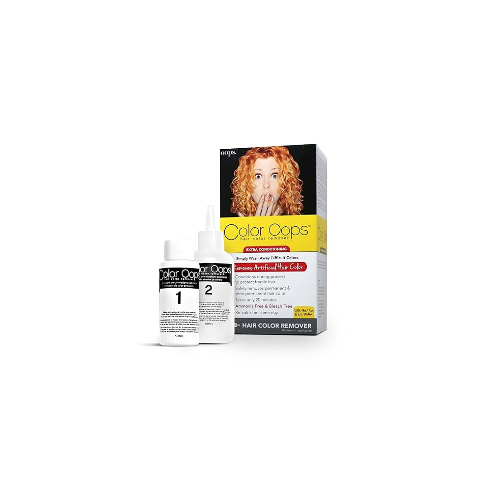 Color Oops Extra Conditioning Hair Color Remover, 1 Application, Hair