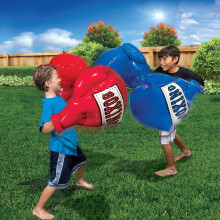 Banzai Kinder Aufblasbare Mega Boxhandschuhe 1 Set (Rot oder Blau)
