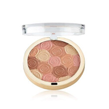 Milani Illuminating Face Powder  Hermosa Rose (0,35 Unzen), tierversuchsfreier Highlighter, Rouge und Bronzer in einem, kompakt, um Konturen zu form