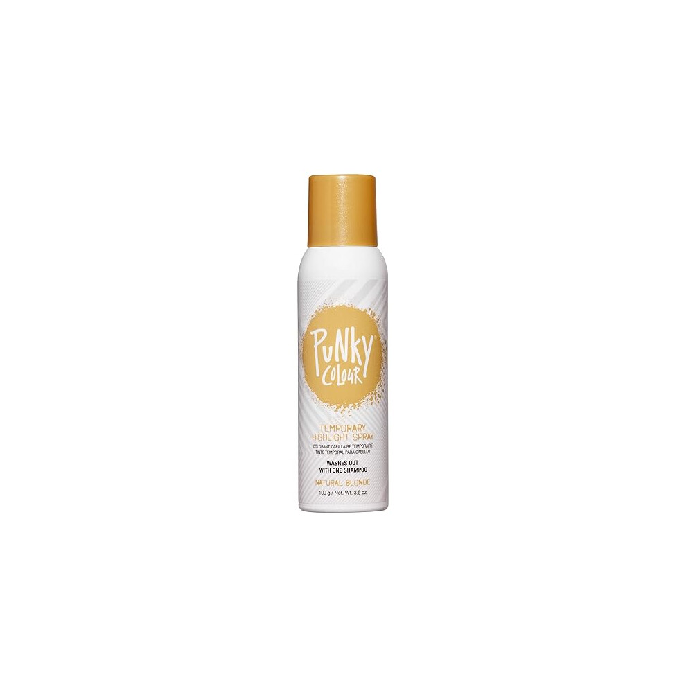 Punky TemporäRe Haarspray-Highlights, Naturblond, 3,5 Oz - Einfache Anwendung FüR Lebendige Akzente, 1 Packung-image