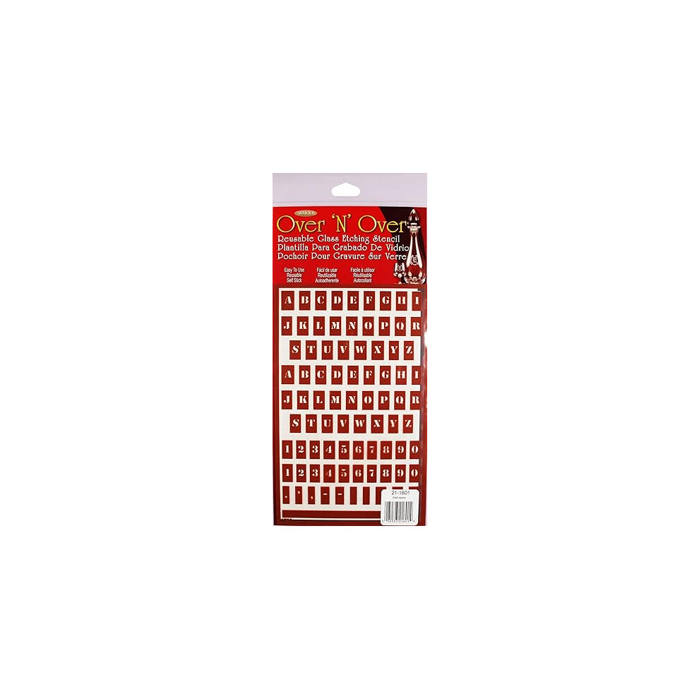Armour Etch Over N Over Stencil (21-1601)
