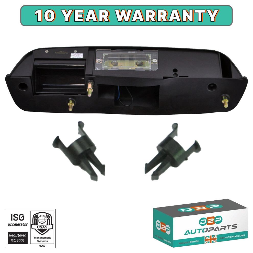 Rear Tailgate Door Handle Assembly For Land Rover Freelander 1 2001-2006 Black