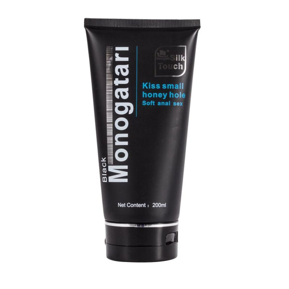 Lubricant Sex Water Base Grease Black Monogatarl Transparent And Colorless 200ml Silk Touch