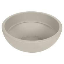 (1 Taupe ) 40cm Round Flowerpot Planter for Indoor/Outdoor Garden