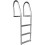 Dock Edge + ECO Weld Free Fixed Dock Ladder, 4 Steps, Aluminum 3