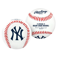Rawlings MLB New York Yankees Team Logo Baseball Virallinen valkoinen
