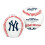 Rawlings MLB New York Yankees Logo Baseball Ufficiale Bianco 1