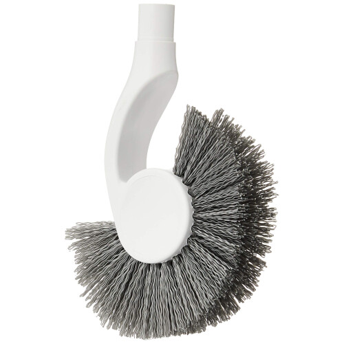 simplehuman Replacement Toilet Brush Head, Easy Screw On, Stiff Outer