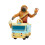 Fortnite Fortnite Doggo (s  rie EMOTE) - Figura articulada de 4 polegadas com Lil 'TR 3