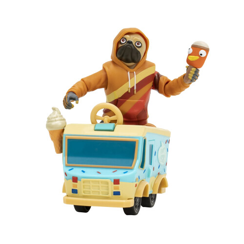 Fortnite Fortnite Doggo (s  rie EMOTE) - Figura articulada de 4 polegadas com Lil 'TR 2