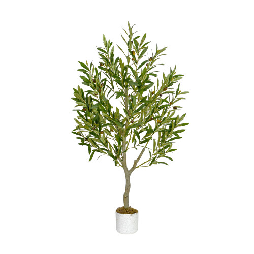 MCC (100CM) Artificial Olive Tree with Plastic Planter & Moss 2