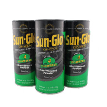 Cire Shuffleboard Sun-Glo #4 - 3 Pk Jaune/Multi-Couleur, Glisse Optimale, Sans Agglomération