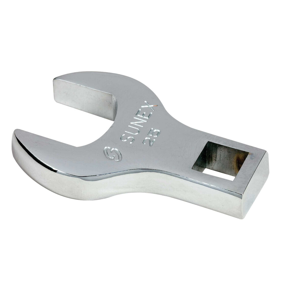 Sunex 97325 1/2" Drive 25 Mm Fully Polished Jumbo Straight Crowfoot Wrench 613364019122