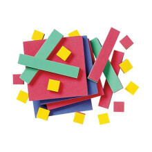 Didax Algebra Tiles Set – 35 Teile, Lernspielzeug für Mathematik, Ideal für Schüler und Lehrer, Fördert das Verständnis von Algebra.