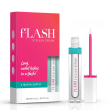 fLASH Wimperserum, Serum voor lange, krullende wimpers - Verbetert en versterkt
