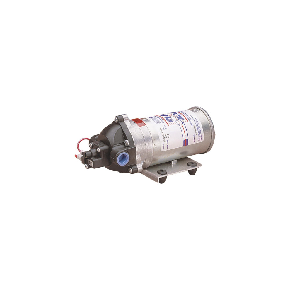 Shurflo Pentair 8000-543-236 Automatic-Demand Diaphragm Pump 1.8 Gpm With Viton Valves Santoprene Diaphragm 50 Psi Demand Switch 12V 3/8"" Npt Fe
