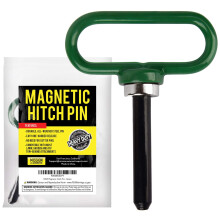 Magnetic Hitch Pin - Ultra-Strong Neodymium Magnet for Lawn Mowers & ATVs - Weatherproof Trailer Pin (MagnetischeHitchPin)
