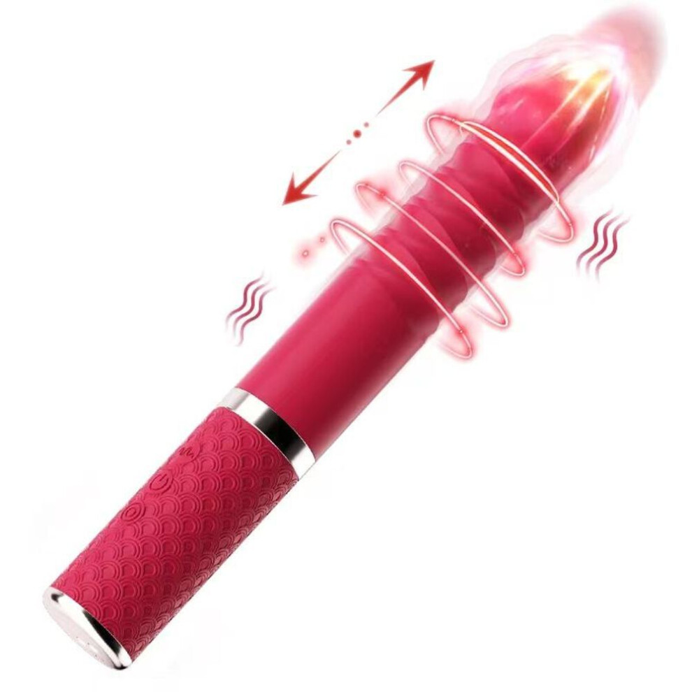 (red) Sex Toys Women Sex Toy Thrusting Dildo Clitoris Vagina Massager G Spot Anal Dildo Vibrators Sex Machine For Women Couples Vaginal Masturbation
