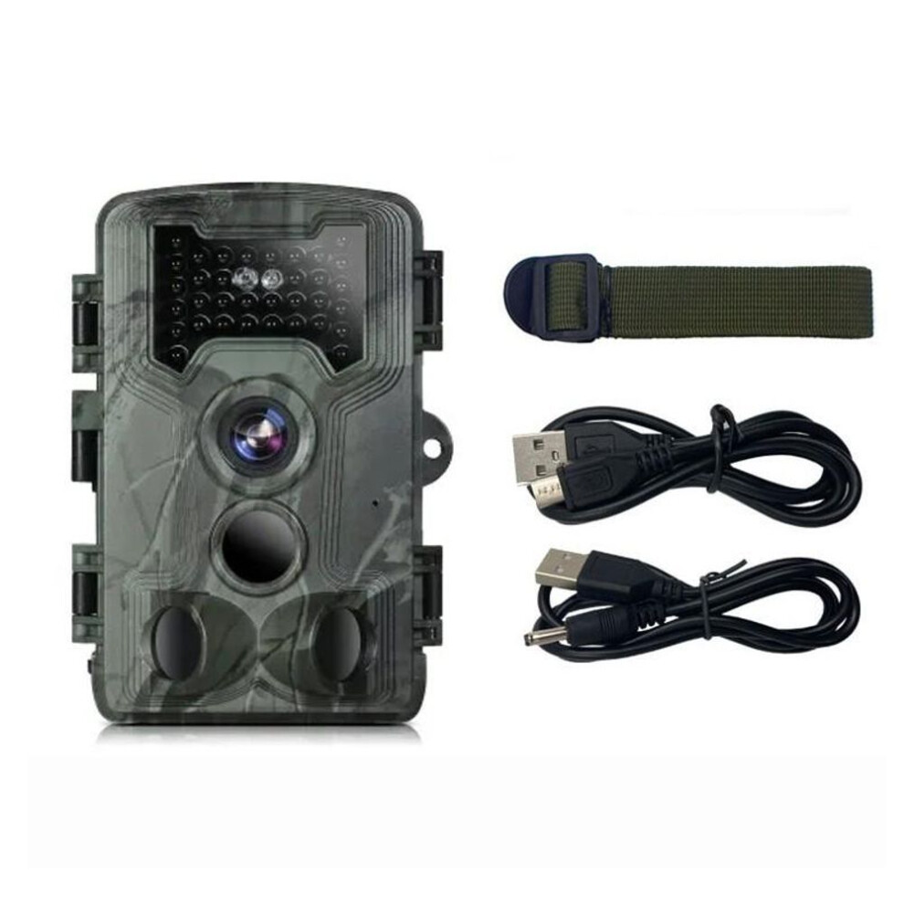 1080p Infrared High-definition Hunting Camera Courtyard  Hunting Camera Pr1000 Hunting Trap Game Support Memory Card Night Vision Ip54