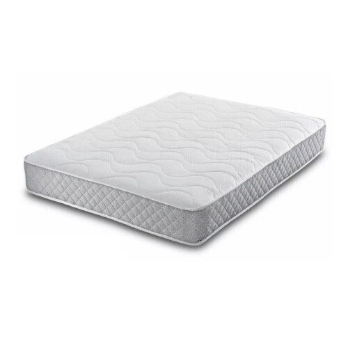 (4ft6 Double) Memory Foam Quilted Sprung 18cm deep Mattress 2