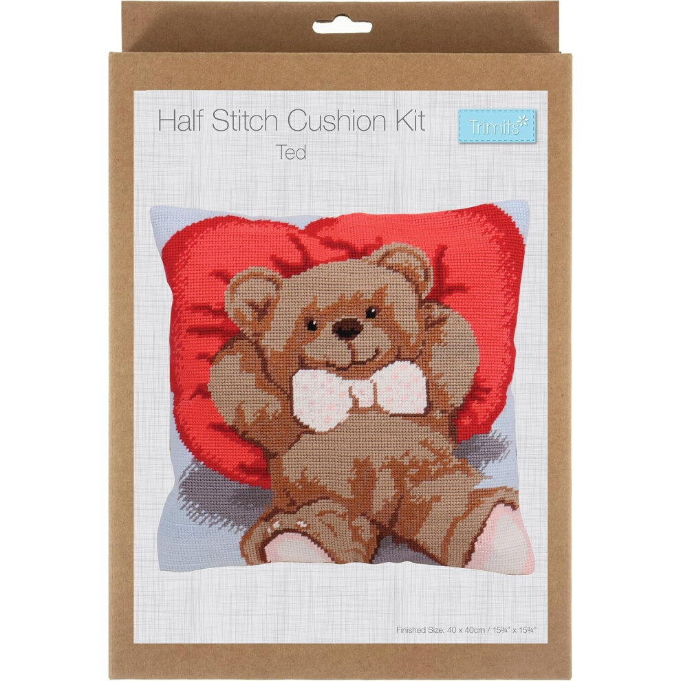Trimits Halfsteek Tapisserie Kit Kussen Ted